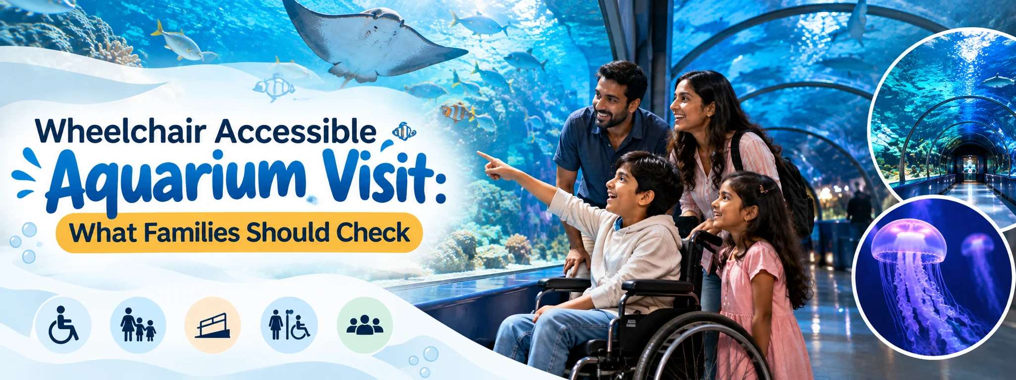 Wheelchair Accessible Aquarium Visit: What Families Should Check